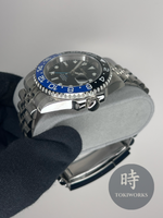 Seiko Mod Batgirl GMT Automatic Watch (NH34)