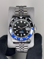 Seiko Mod Batgirl GMT Automatic Watch (NH34)