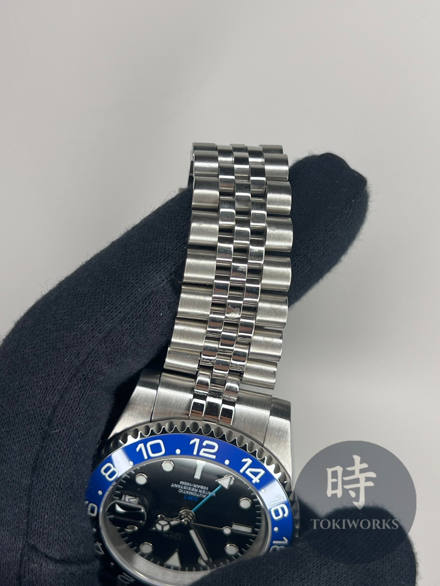 Seiko Mod Batgirl GMT Automatic Watch (NH34)