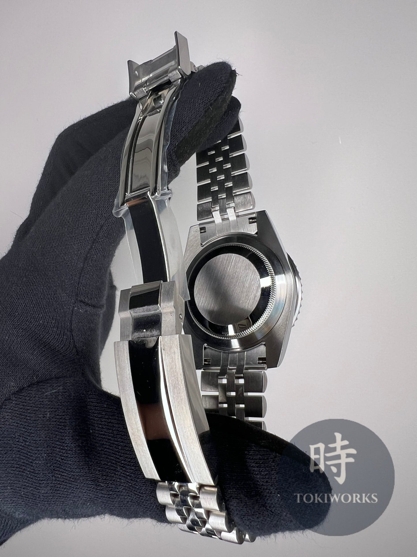 Seiko Mod Batgirl GMT Automatic Watch (NH34)