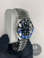 Seiko Mod Batgirl GMT Automatic Watch (NH34)