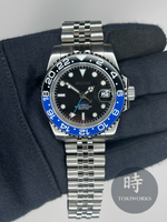 Seiko Mod Batgirl GMT Automatic Watch (NH34)